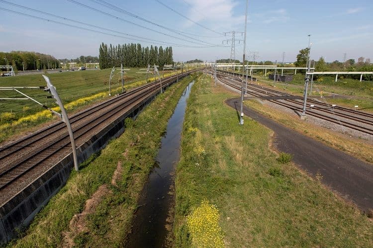 Spoorlijn foto