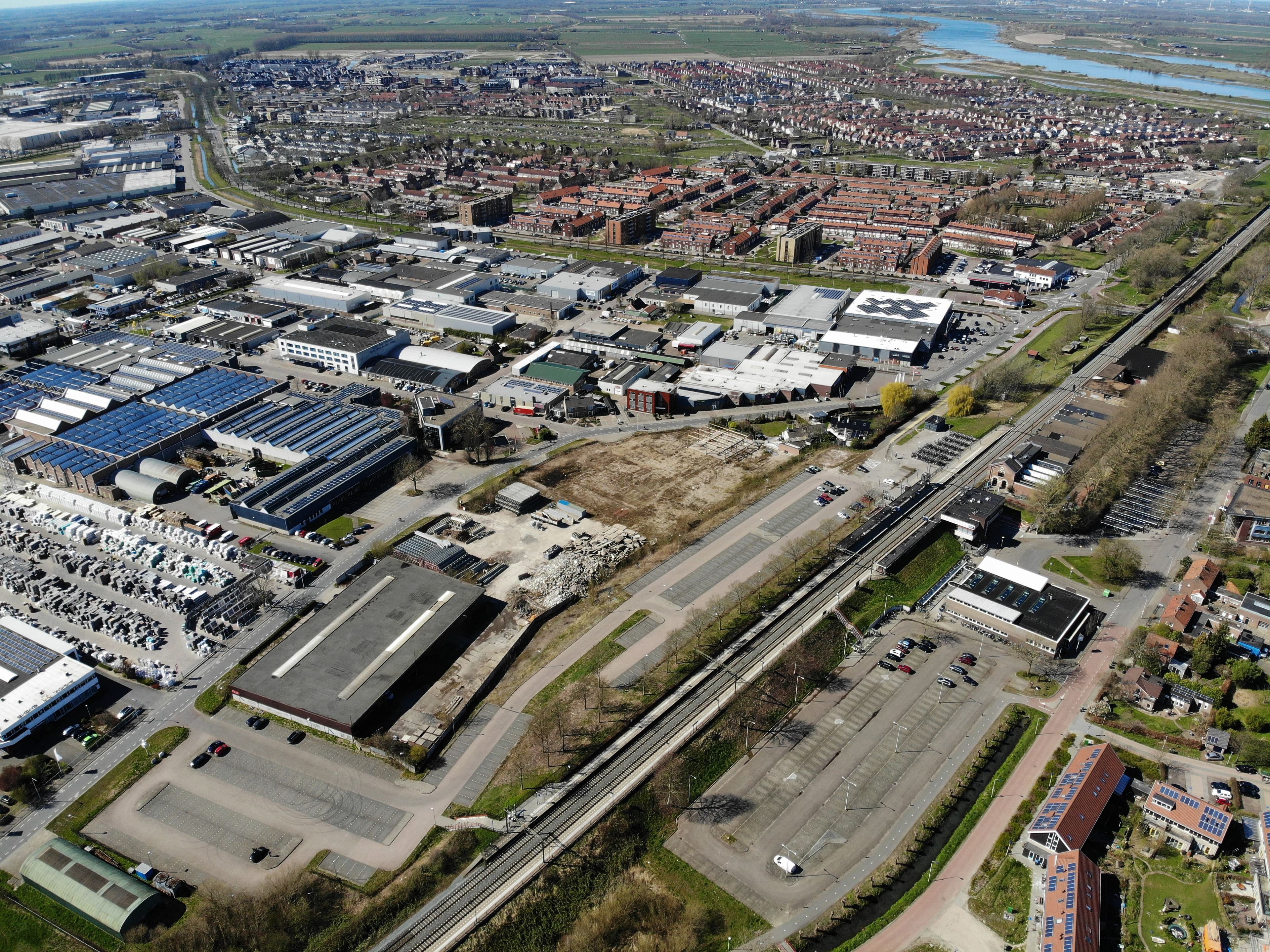 Luchtfoto van Culemborg
